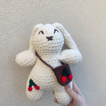 Crochet Cherry Bunny
