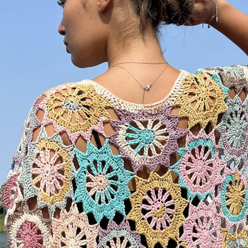 Fortune Flower Poncho