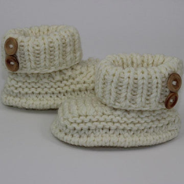 Baby Chunky 2 Button Booties