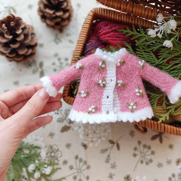 Cotton Flowers Jacket for Blythe