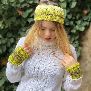 Flowing Cable Warmers & Headband
