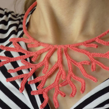 Coral Statement Necklace