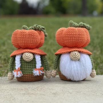 Pumpkin Gnome Crochet Pattern