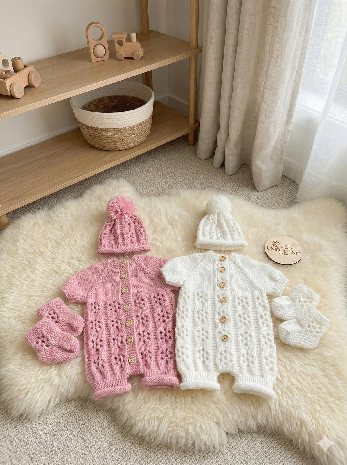 "Bounty" 3 piece romper set
