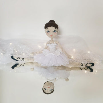 Clara the Ballerina in White Tutu