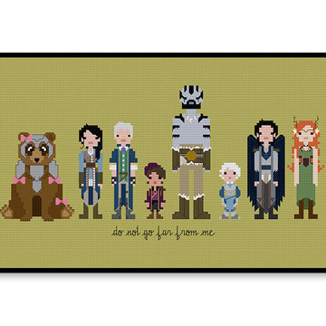 Vox Machina - PDF Cross Stitch Pattern