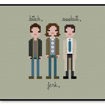 The Winchesters 2 - PDF Cross Stitch Pattern
