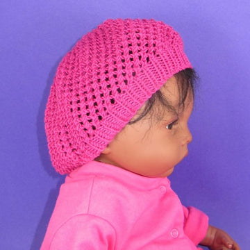 Baby Simple Lacey Tam Slouch hat