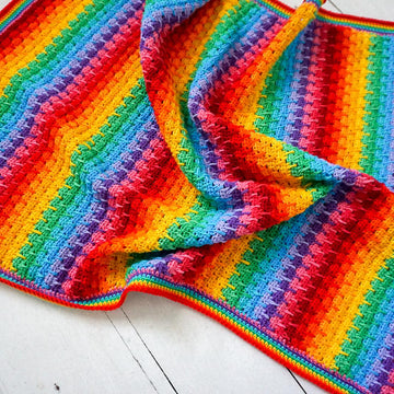 Weeping Rainbows Blanket