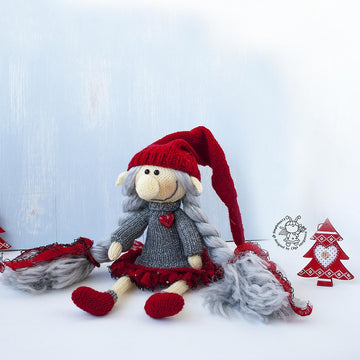 Christmas girl  elf doll