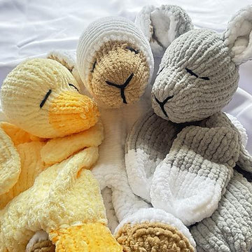 Duck, Lamb, Bunny Comforters