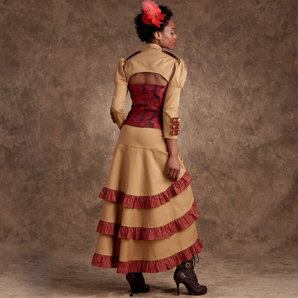 Simplicity S9007 Misses Steampunk Costumes - Sewing Pattern