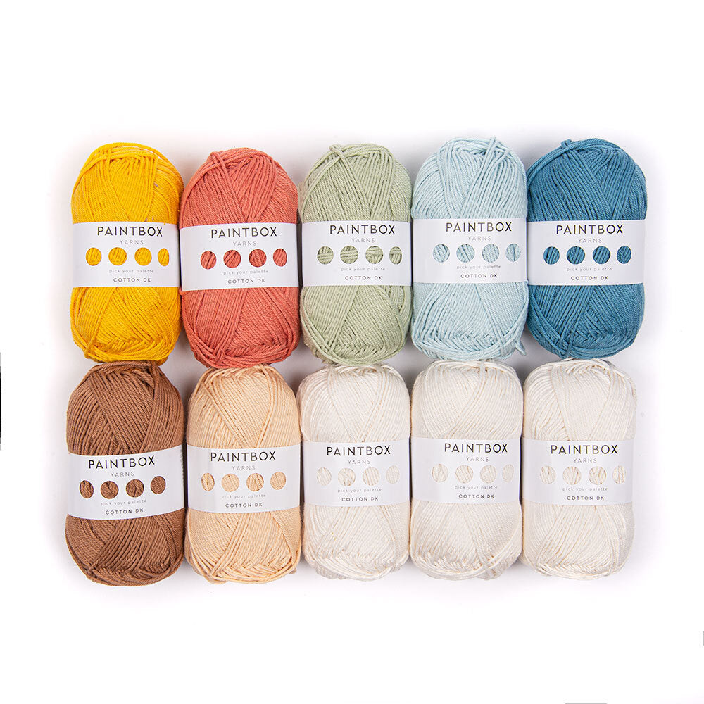 Paintbox Yarns Cotton DK 10 Ball Colour Pack - Amigurumi Advent 2019