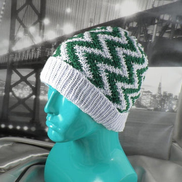 Zig Zag Stripe Beanie