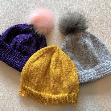 Simple Hat & Wrist Warmers
