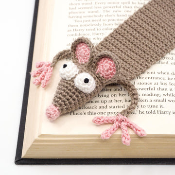 Rat Bookmark Crochet Pattern