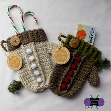 Mitten Gift Holder