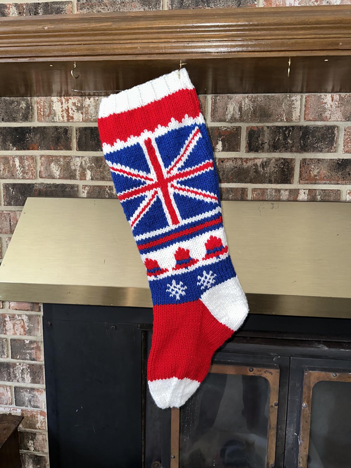 Union Jack Stocking