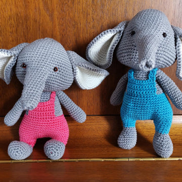 Amigurumi elephant