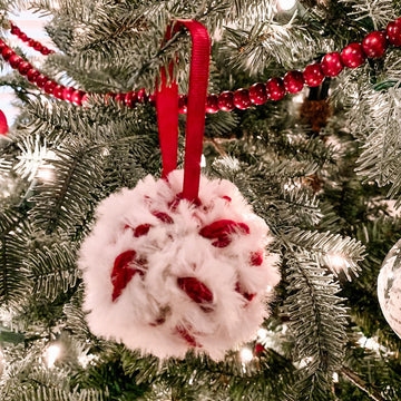 Peppermint Swirl Ornament