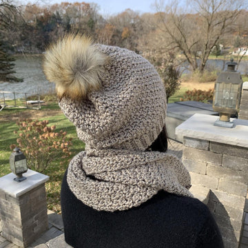 Katie Scarf with Buttons