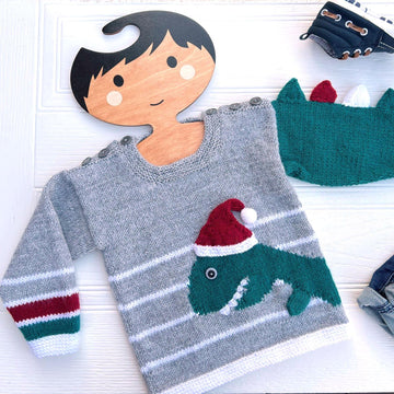 Santa Saurus Sweater
