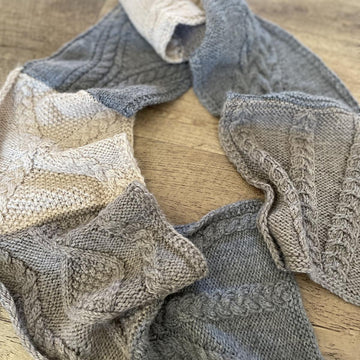 Travelling Cable MKAL Scarf