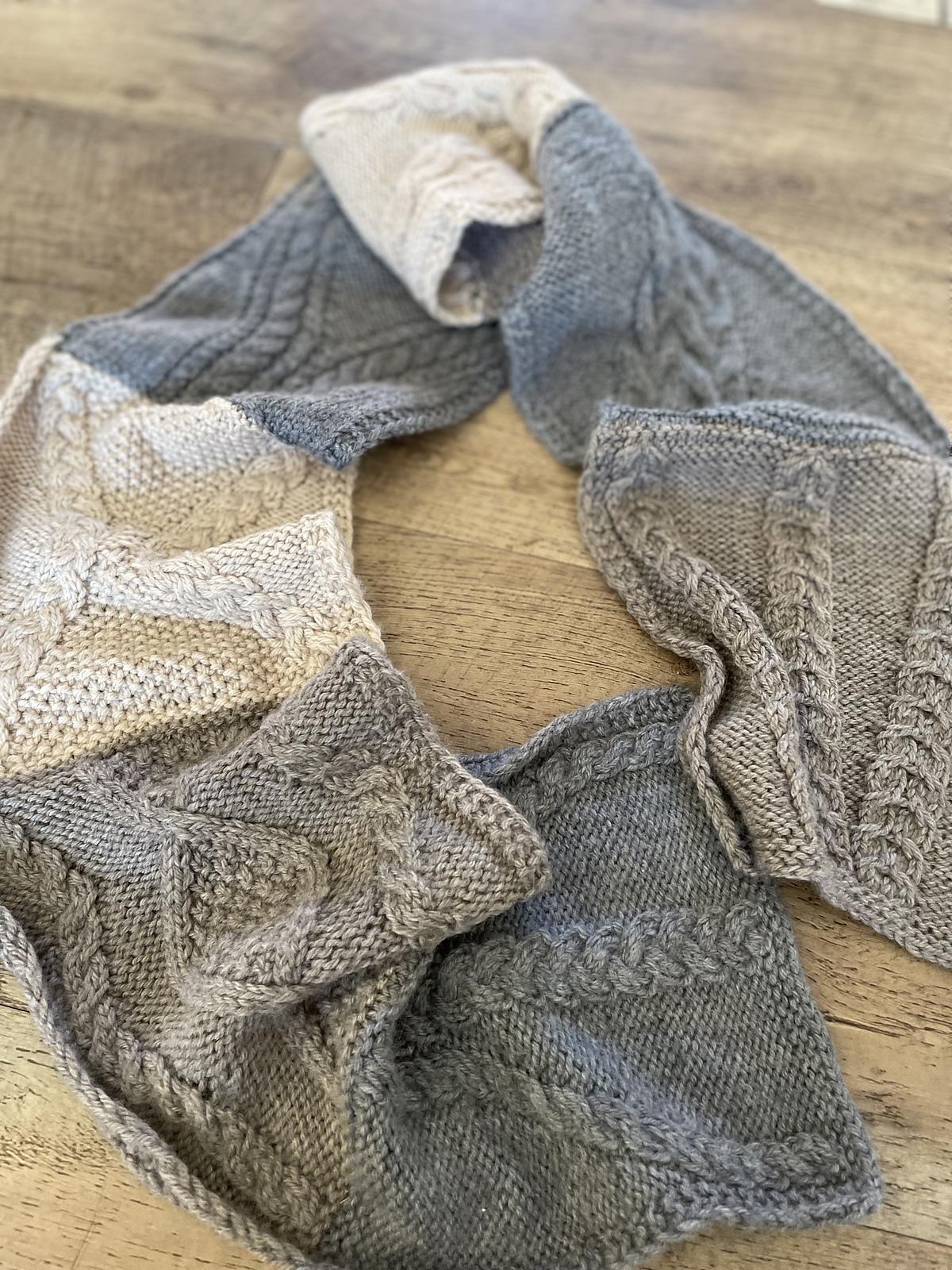Travelling Cable MKAL Scarf