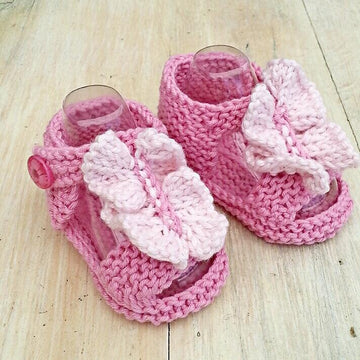 Ruffle Front Baby Sandals