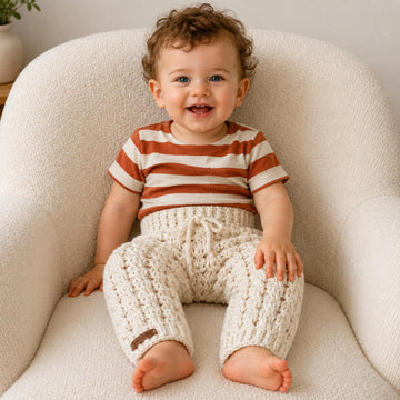 Caleb Cabled Baby Cardigan