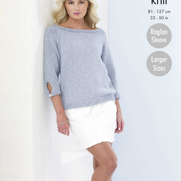 Sweaters in King Cole Cotton Top DK - 5374pdf - Downloadable PDF