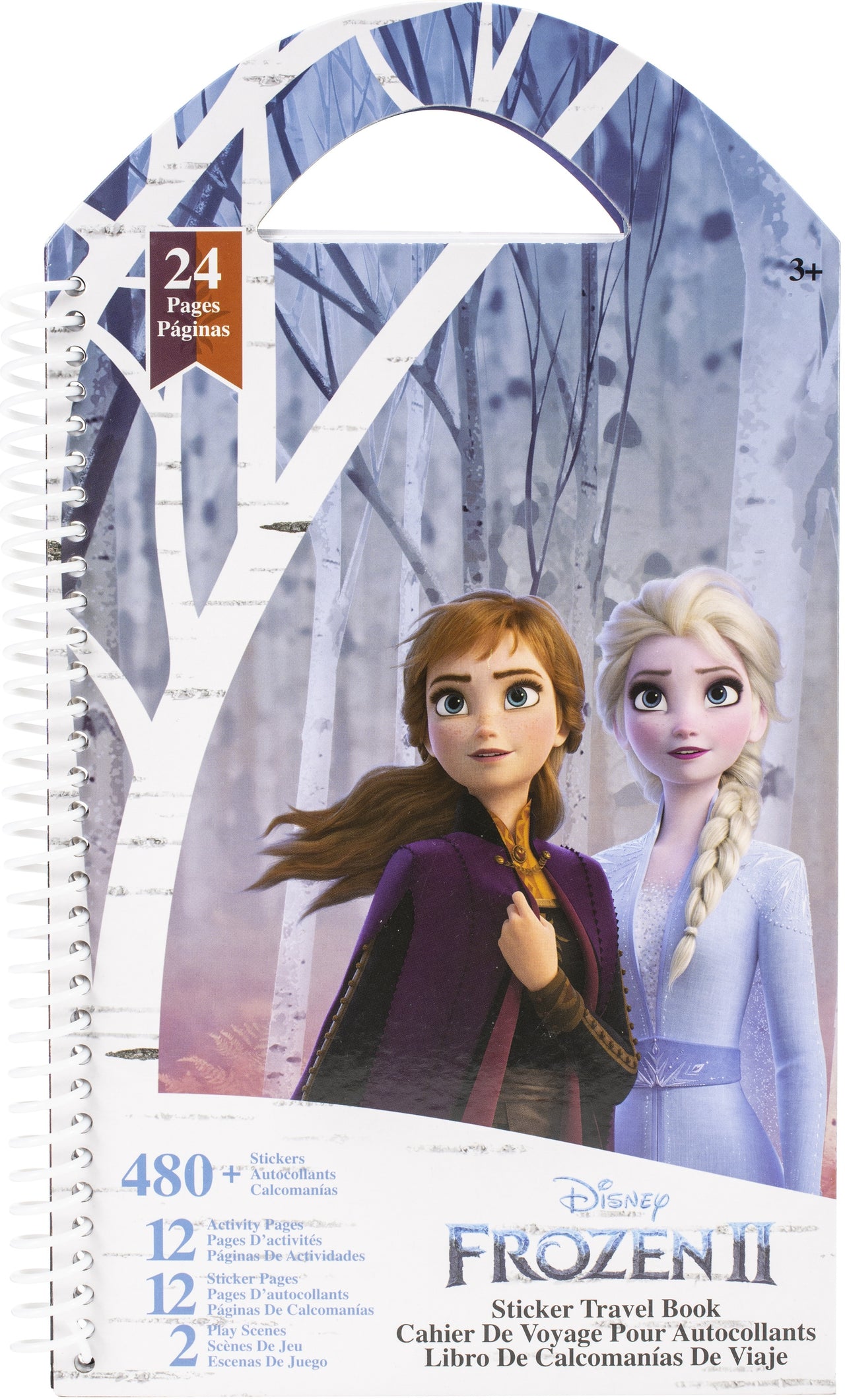 Trends International SandyLion Disney Sticker Travel Book - Frozen II