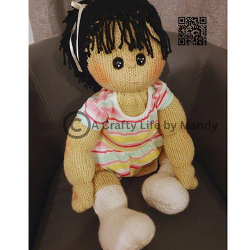The Woollie Dolls Baby Olivia Pyjama Case