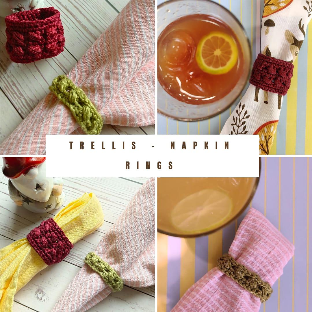 Trellis Napkin Rings