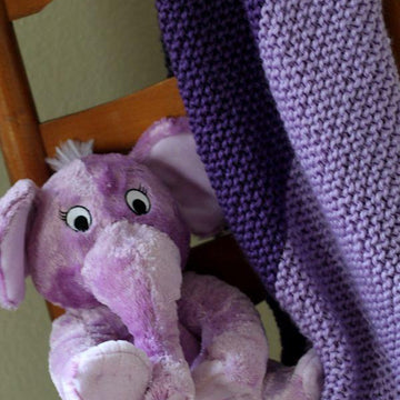 Orchid Baby Blanket