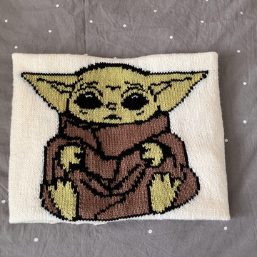 Baby Yoda Baby Blanket