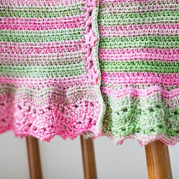 Rosetta baby cardigan