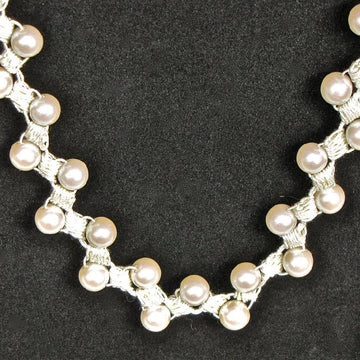 Satin Pillow Stitch Necklace