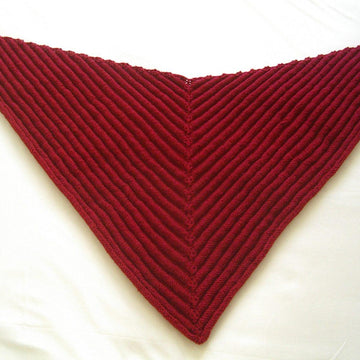 Ruby - Triangle Shawl