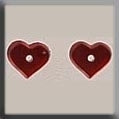 Mill Hill Bead MH12235 - Very Petite Flat Heart Matte R