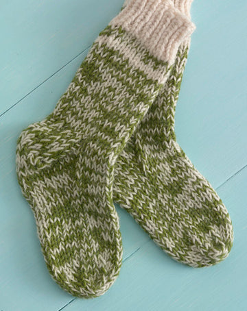 Starboard Socks in Lion Brand Wool-Ease - 90503AD