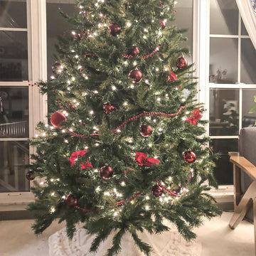White Christmas Tree Skirt