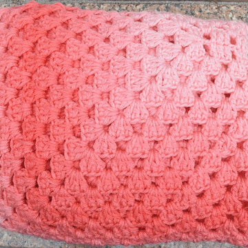 Simple Rectangular Granny Blanket
