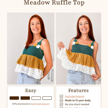 Meadow Ruffle Top