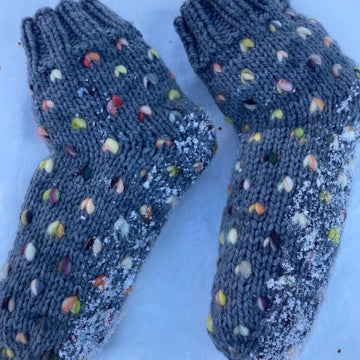 Thrummed Slipper Socks