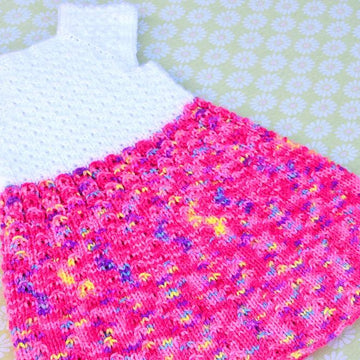 Mock Cables Baby/Toddler Dress