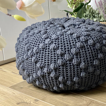 6 Crochet Pouf Patterns
