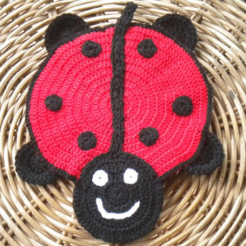 Ladybug potholder