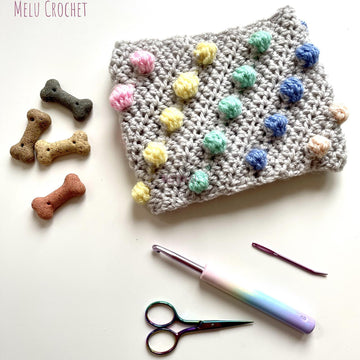 Rainbow Bobble Snood