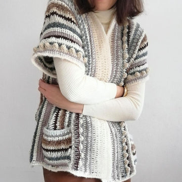Lockdown Cardigan Worsted US terms